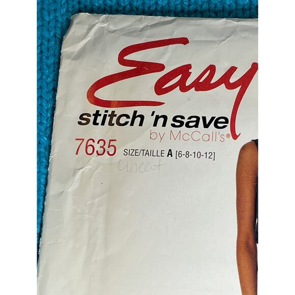 McCalls 7635 Sewing pattern tshirt tank top shorts skort size 6 8 10 12 - Picture 2 of 7